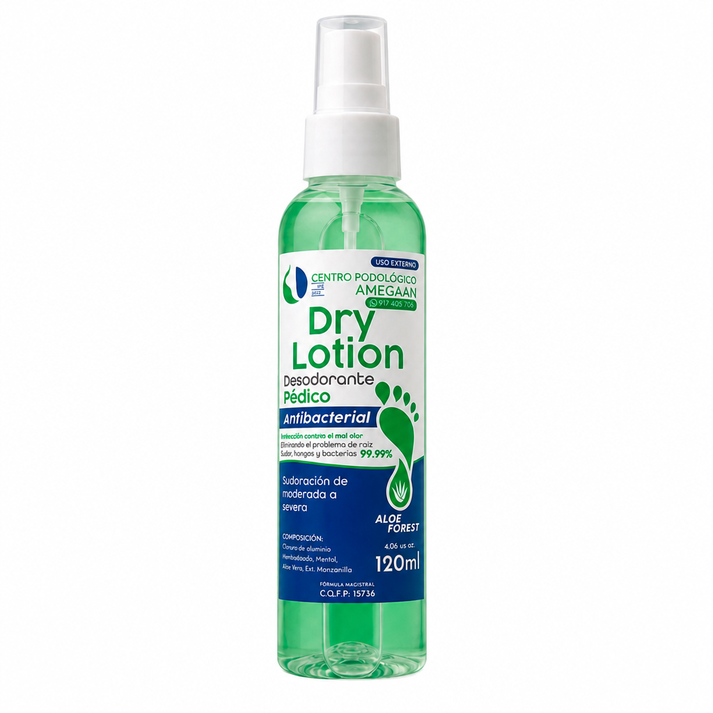 Desodorante Pédico Antibacterial - Prevención de Sudor y Mal Olor en Chiclayo